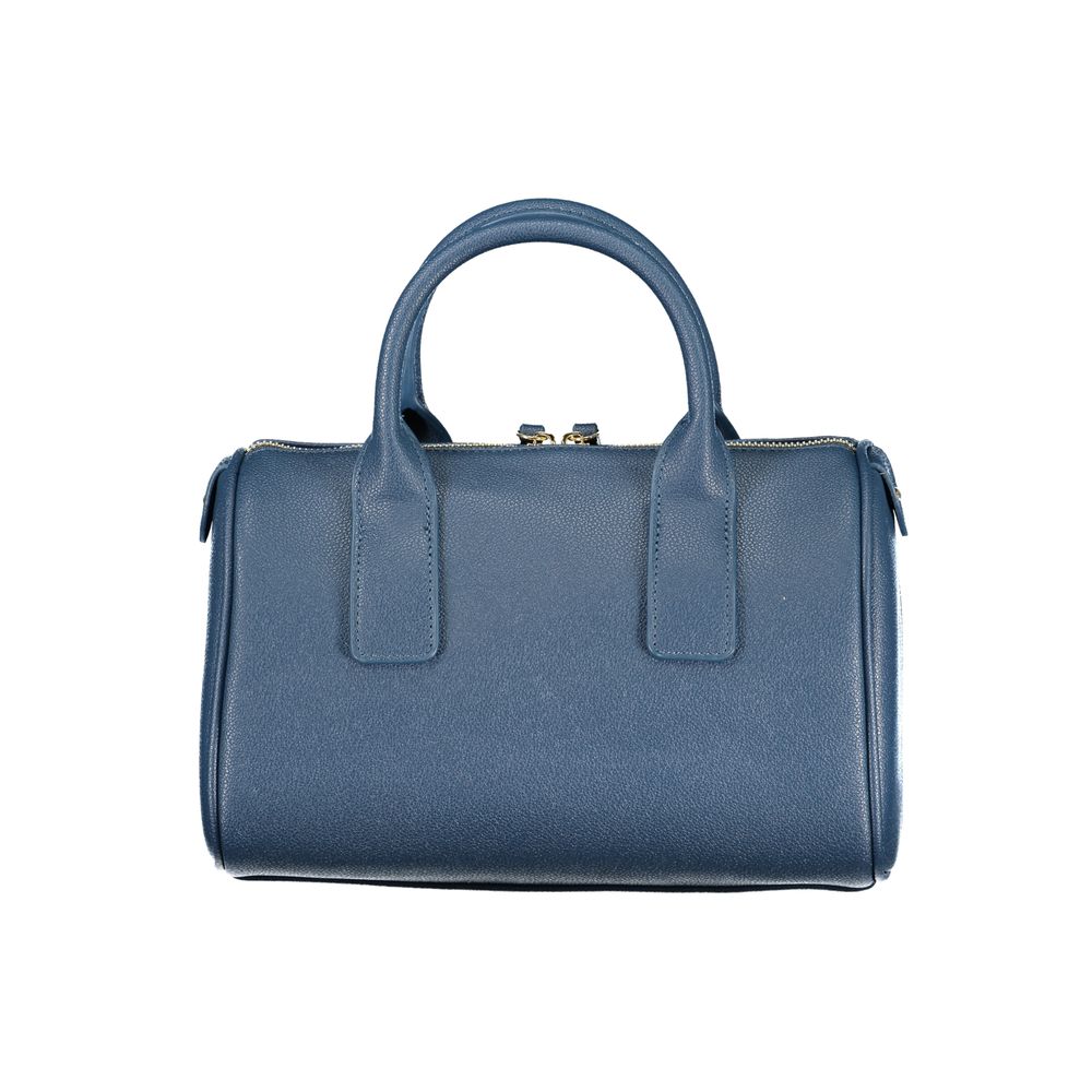 Mario Valentino Blu Polyurethane Woman Handbag - Image 2