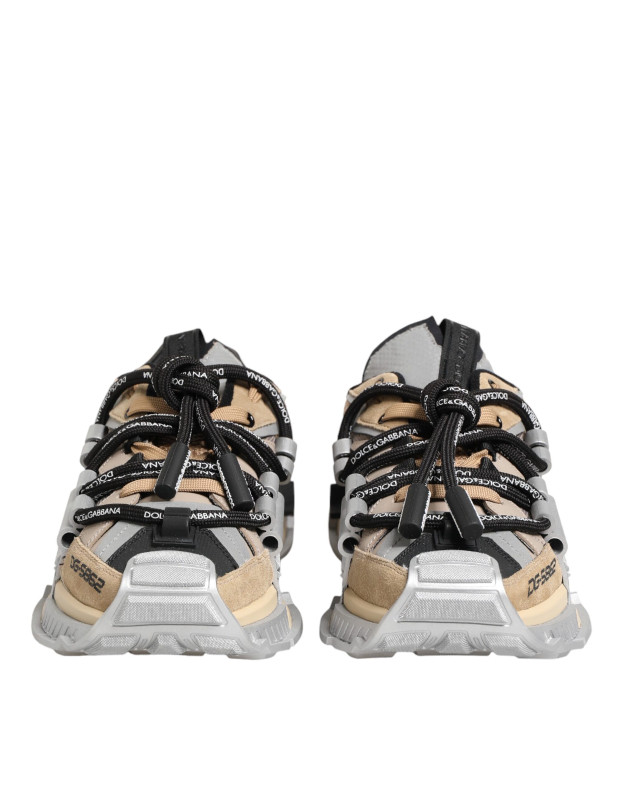 Dolce & Gabbana Multicolor SPACE Low Top Men Sneakers Shoes - Image 3