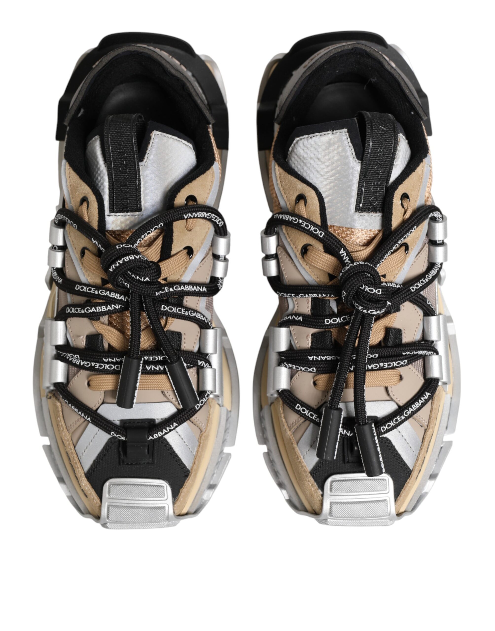 Dolce & Gabbana Multicolor SPACE Low Top Men Sneakers Shoes - Image 4