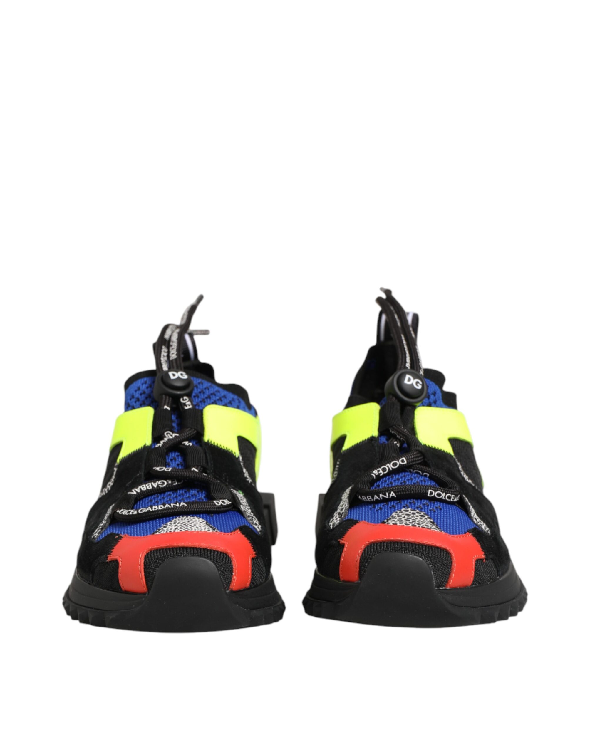 Dolce & Gabbana Multicolor Low Top Sorrento Sneakers Shoes - Image 3