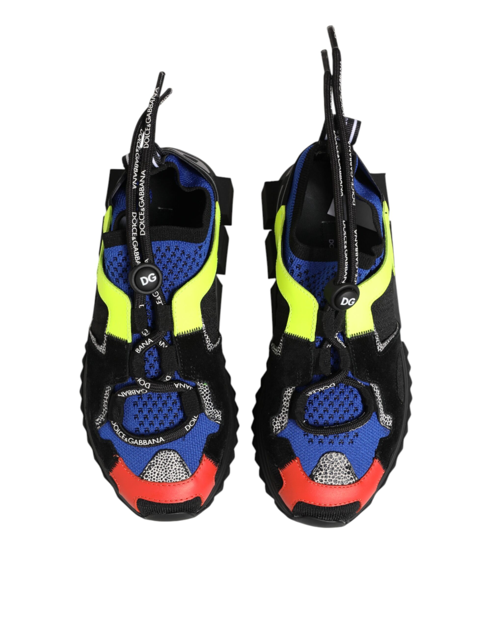 Dolce & Gabbana Multicolor Low Top Sorrento Sneakers Shoes - Image 4