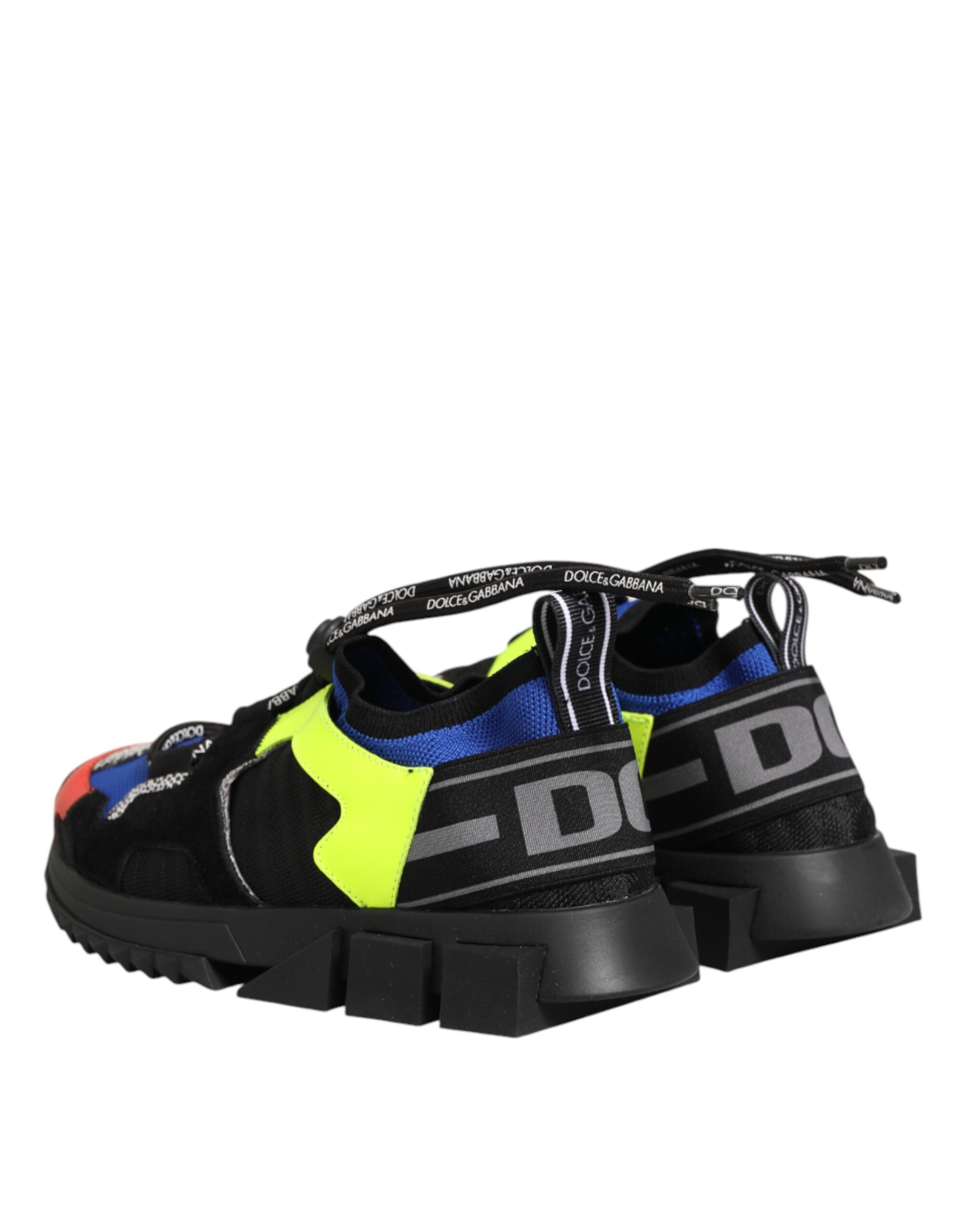 Dolce & Gabbana Multicolor Low Top Sorrento Sneakers Shoes - Image 6