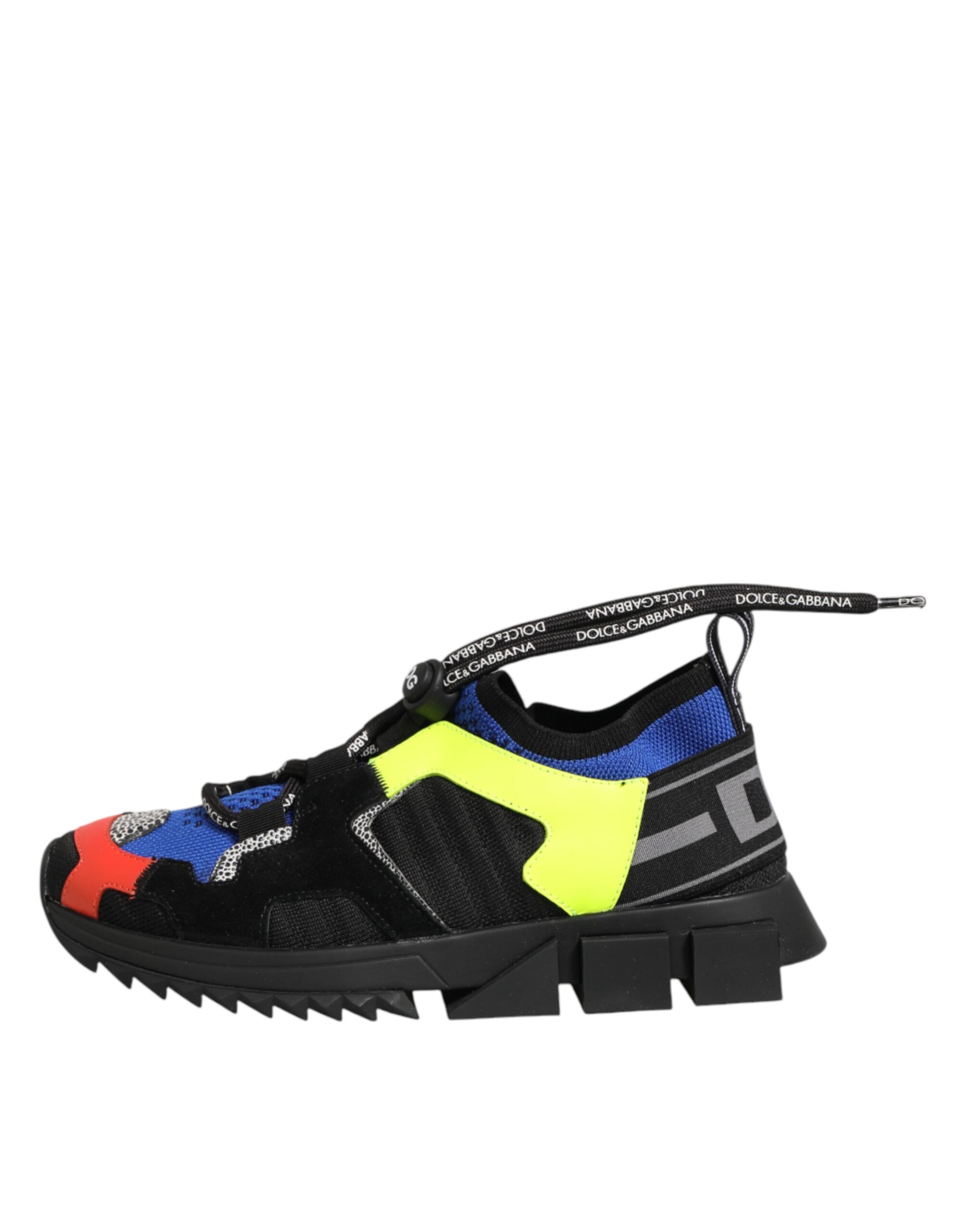 Dolce & Gabbana Multicolor Low Top Sorrento Sneakers Shoes - Image 7