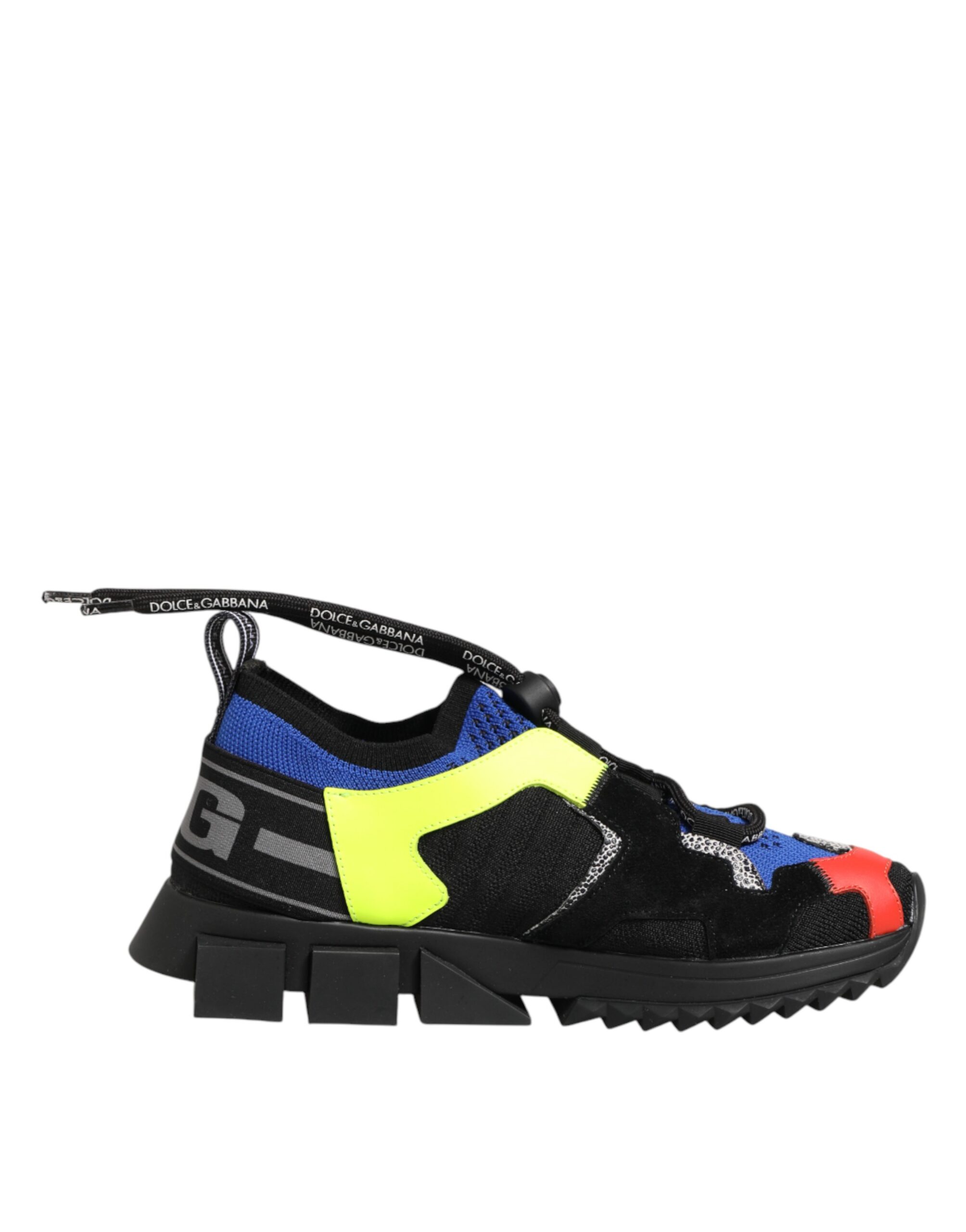 Dolce & Gabbana Multicolor Low Top Sorrento Sneakers Shoes - Image 2