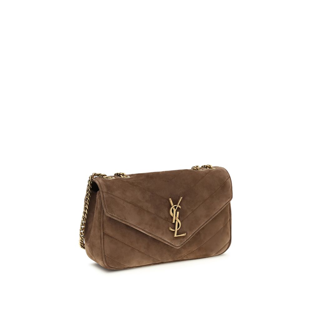 Saint Laurent Brown Calf Leather Bos Taurus Shoulder Bag - Image 2