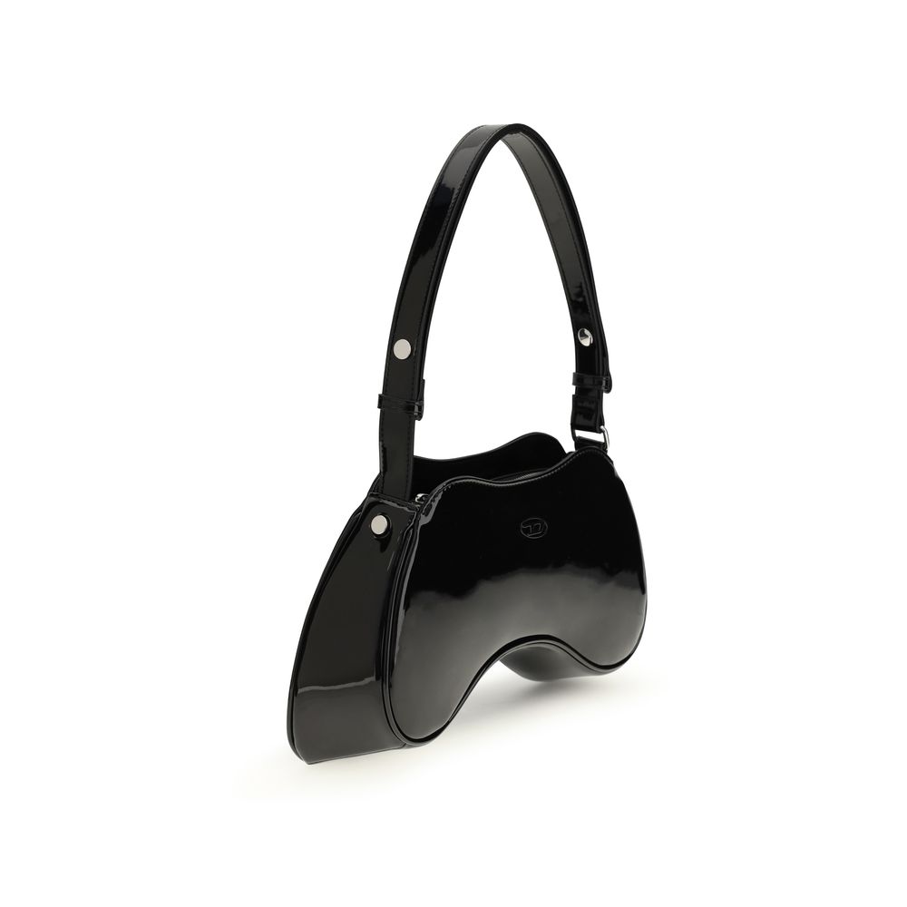 Diesel Black Polyethylene Shoulder Bag - Image 2