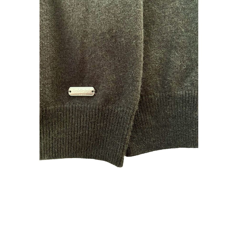Baldinini Trend Green Cashmere Men Sweater - Image 5