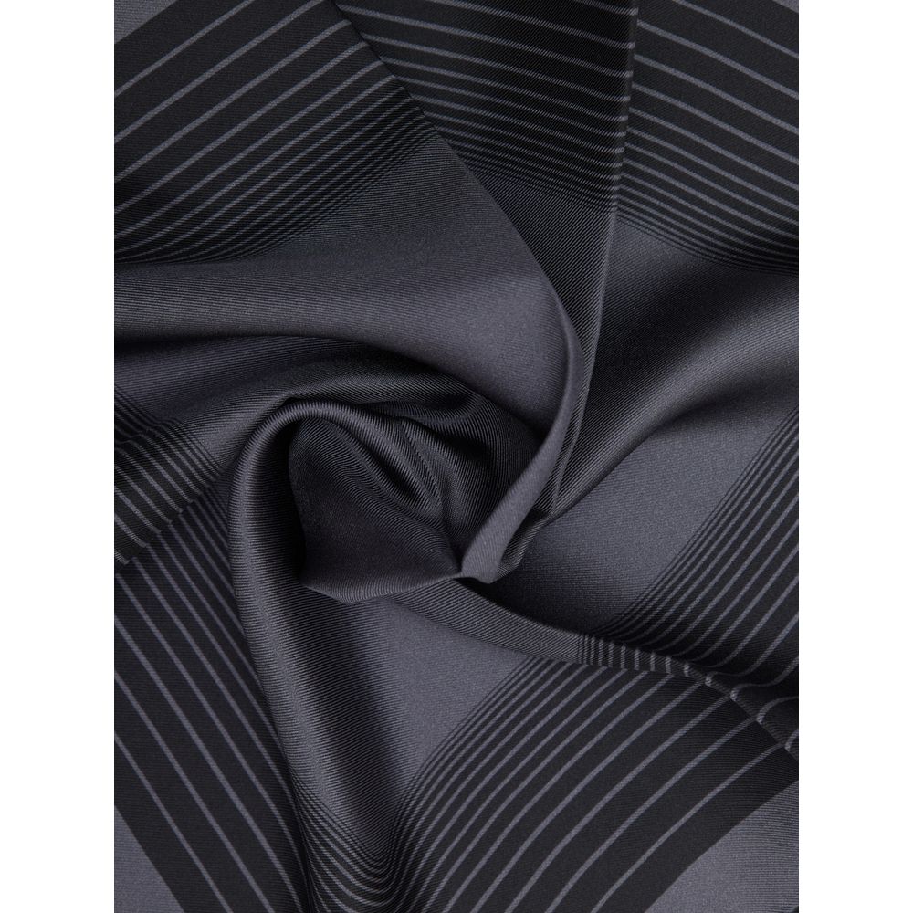 Tom Ford Gray Silk Pocket Square - Image 2