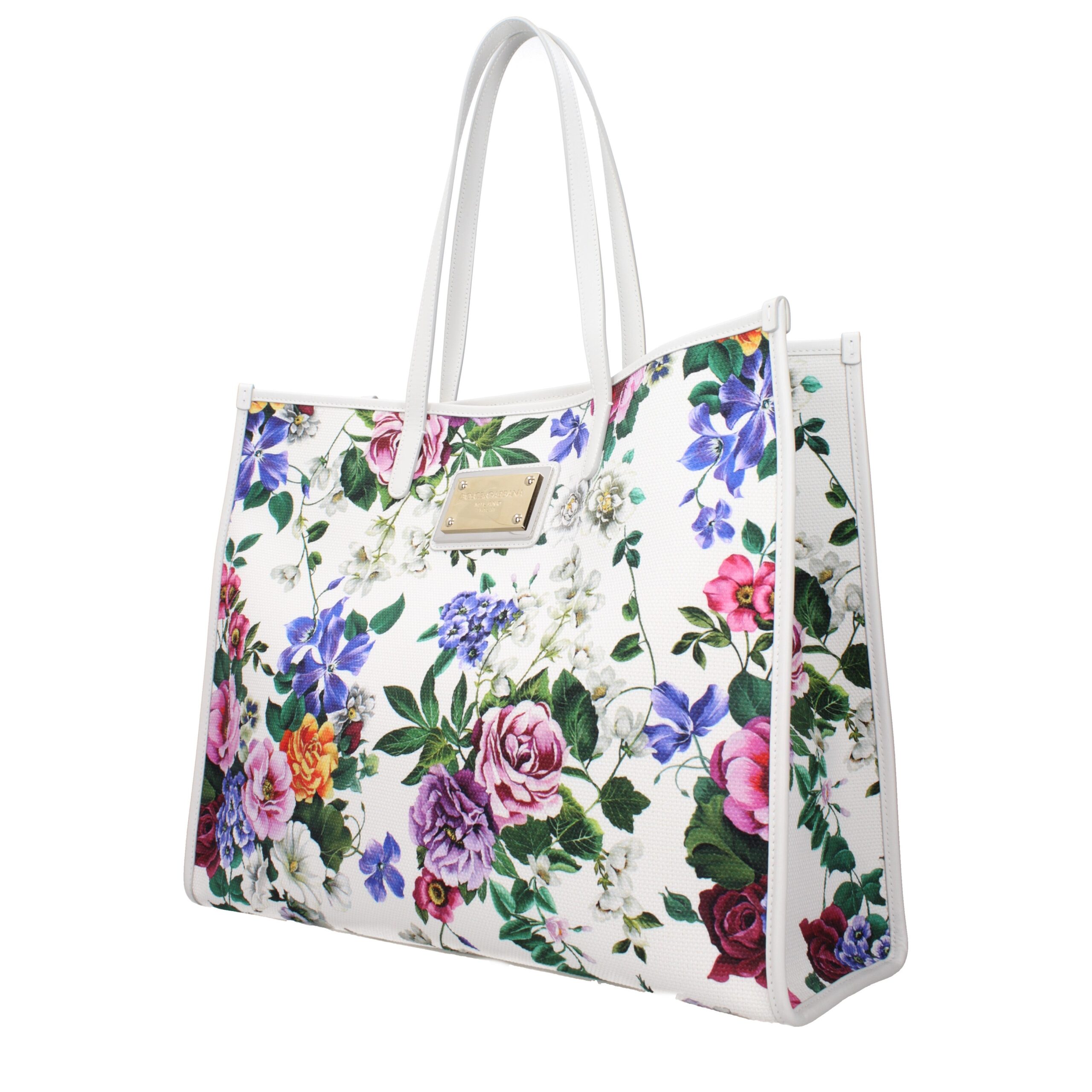 Dolce & Gabbana White Fabric Shoulder Bag - Image 2