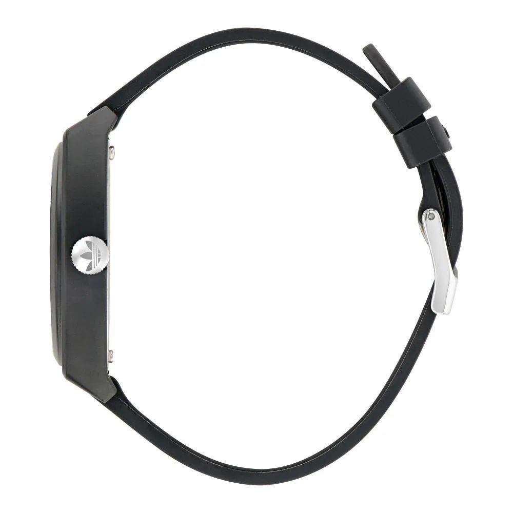 Adidas Black Synthetic Dress Watch - Image 2