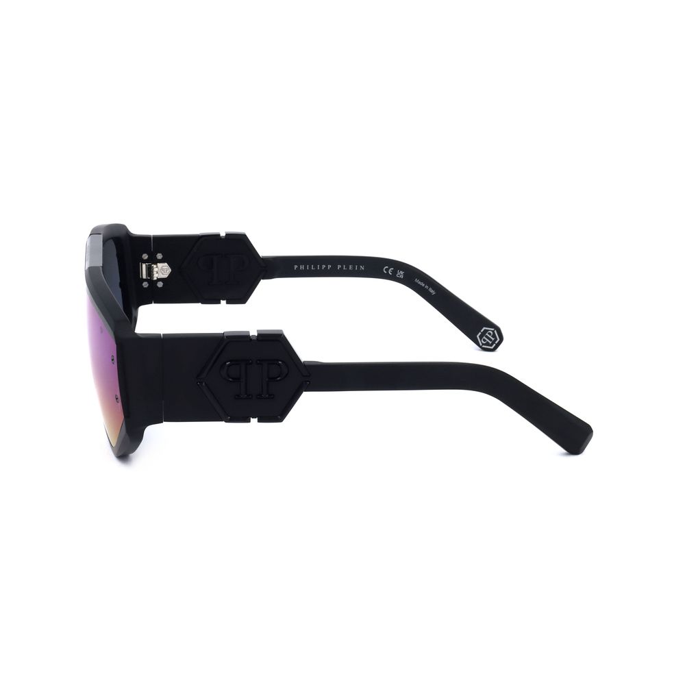 Philipp Plein Black Acetate Sunglasses - Image 3