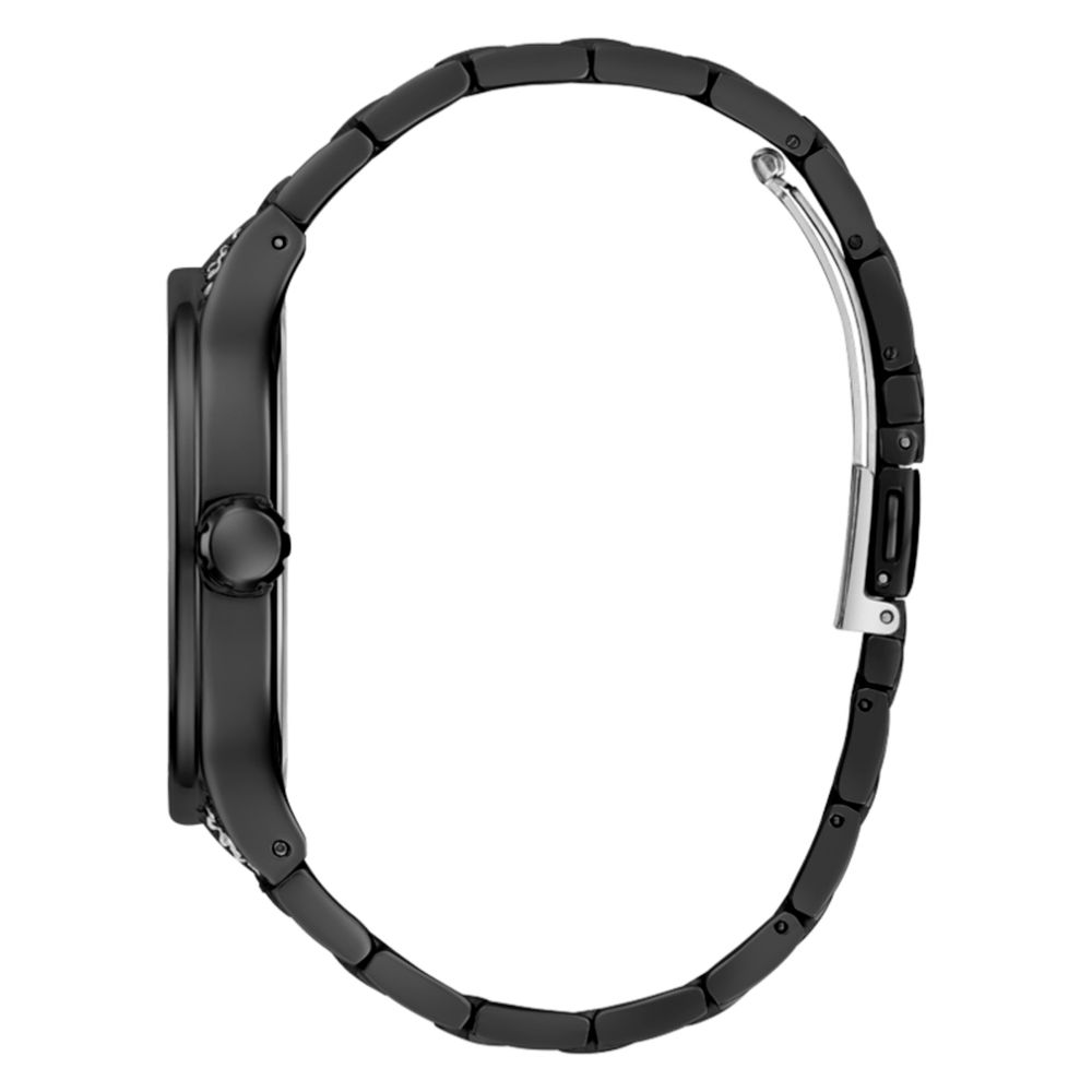 Guess Black Stainless Steel Dress Watch - Image 2