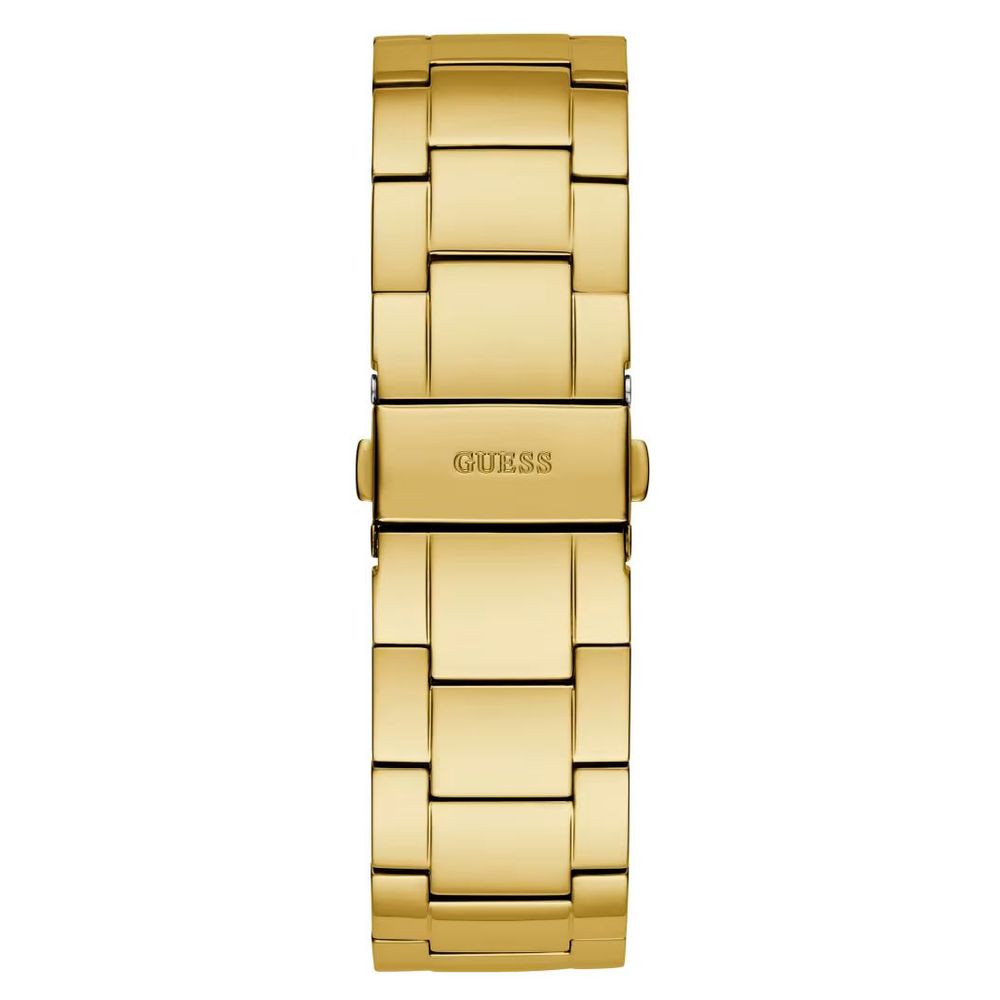 Guess Gold Stainless Steel Dress Watch - Image 3