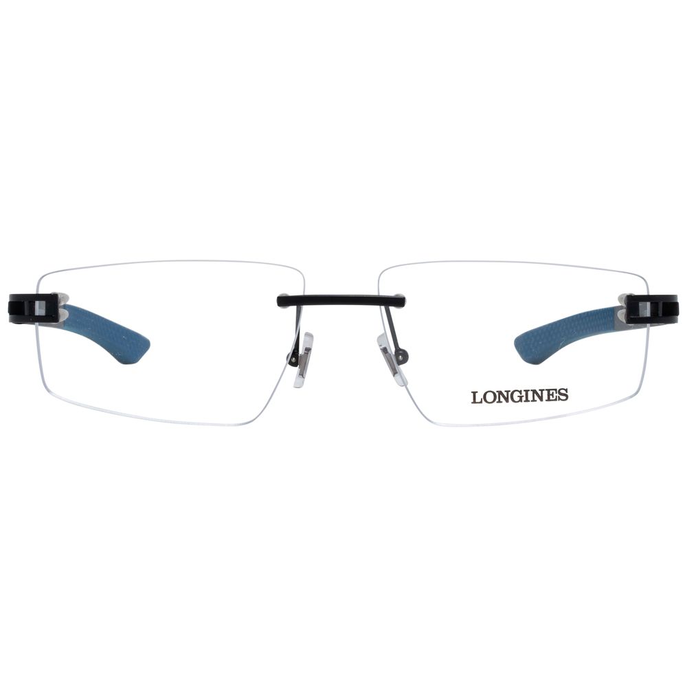 Longines Black Metal Glasses (Frames) - Image 2