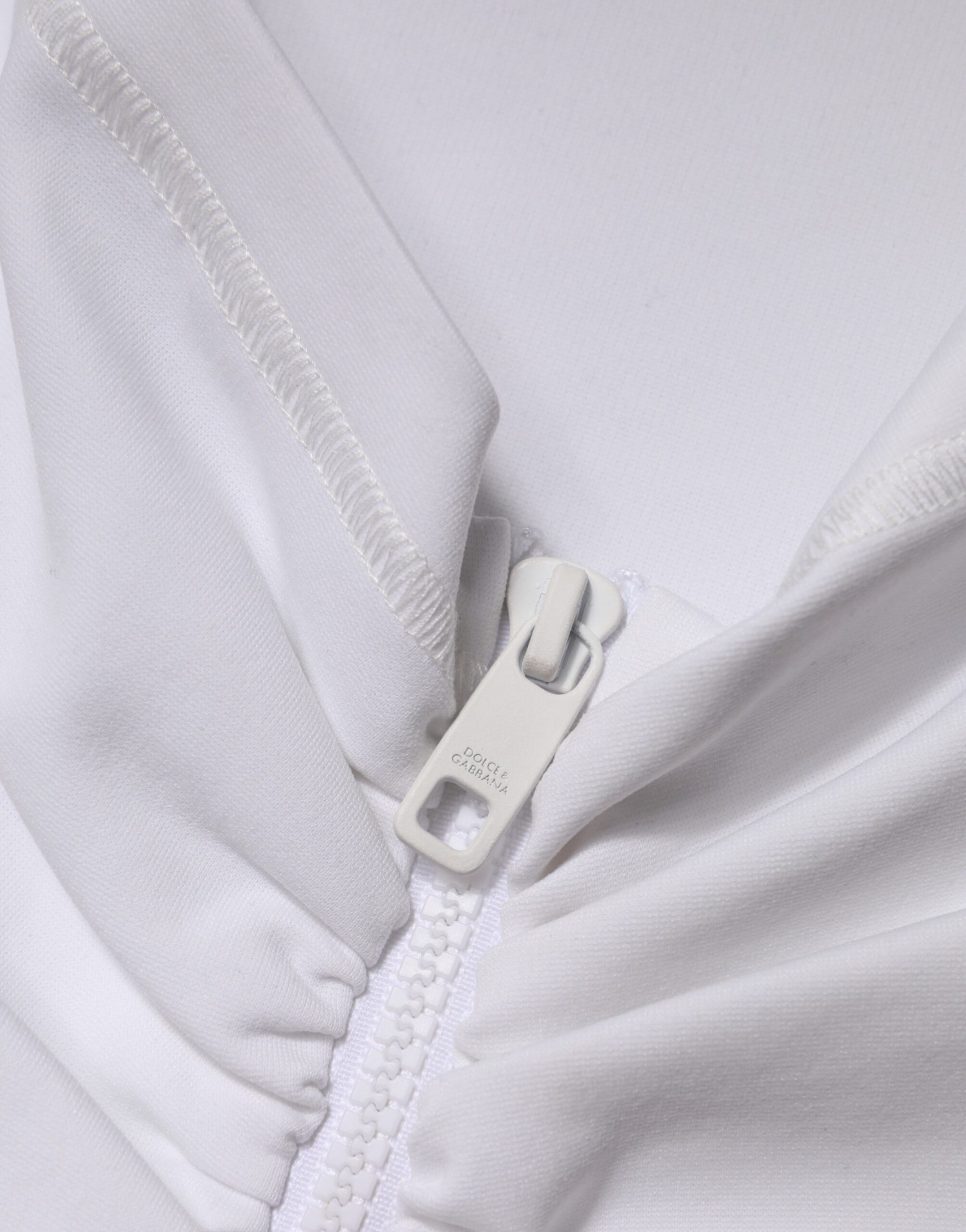 Dolce & Gabbana White Viscose Pencil Cut High Waist Mini Skirt - Image 6