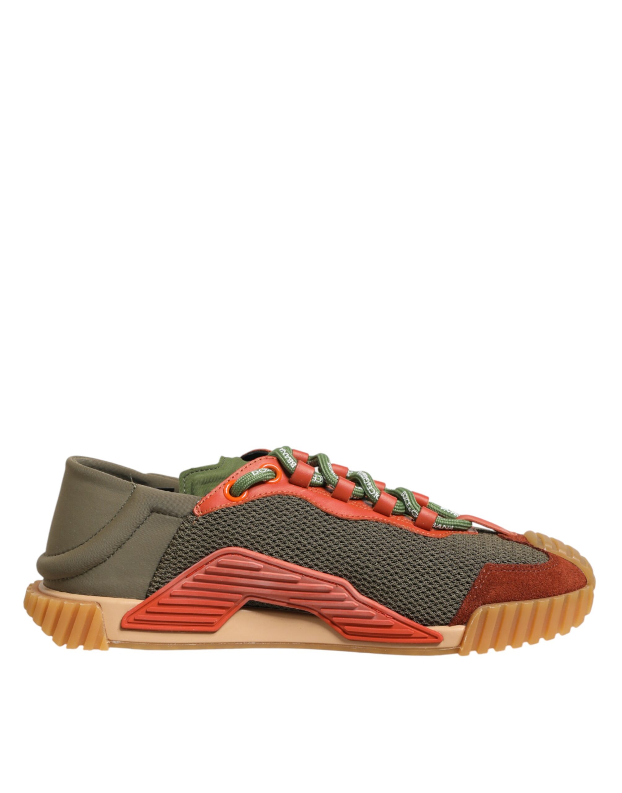 Dolce & Gabbana Multicolor Lace Up Low Top NS1 Sneakers Shoes - Image 2
