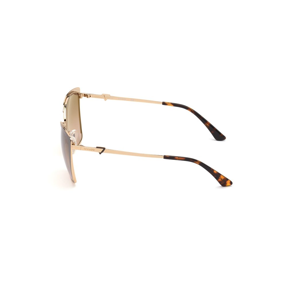 Guess Brown Metal Sunglasses - Image 2