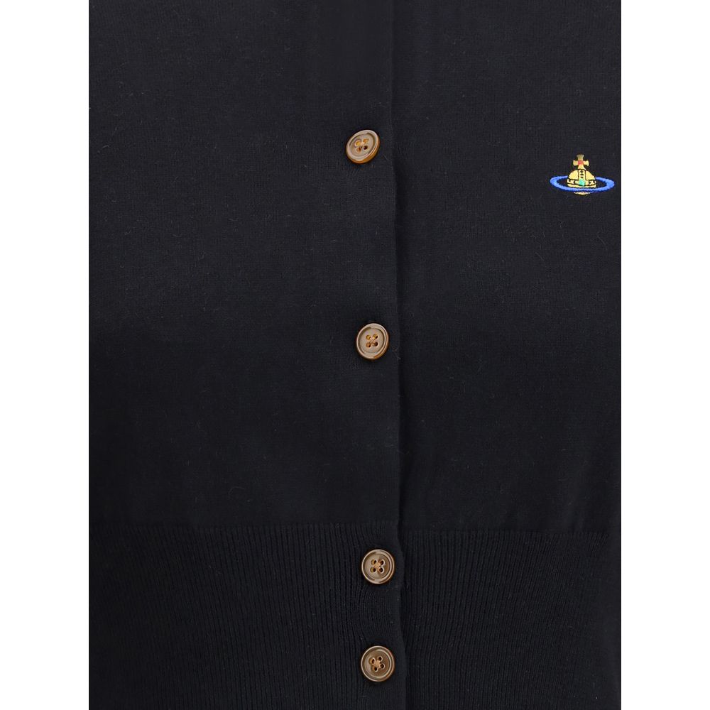 Vivienne Westwood Black Cotton Cardigan - Image 3