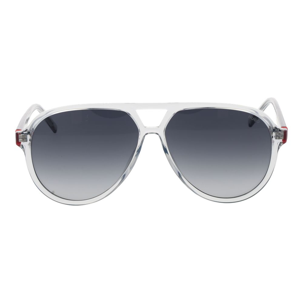 Hugo Boss Gray Stainless Steel Sunglasses - Image 2