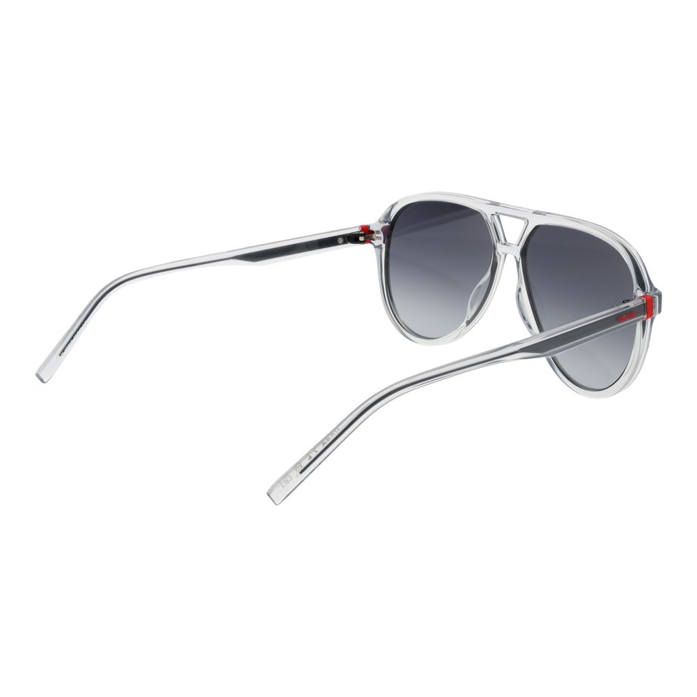 Hugo Boss Gray Stainless Steel Sunglasses - Image 3