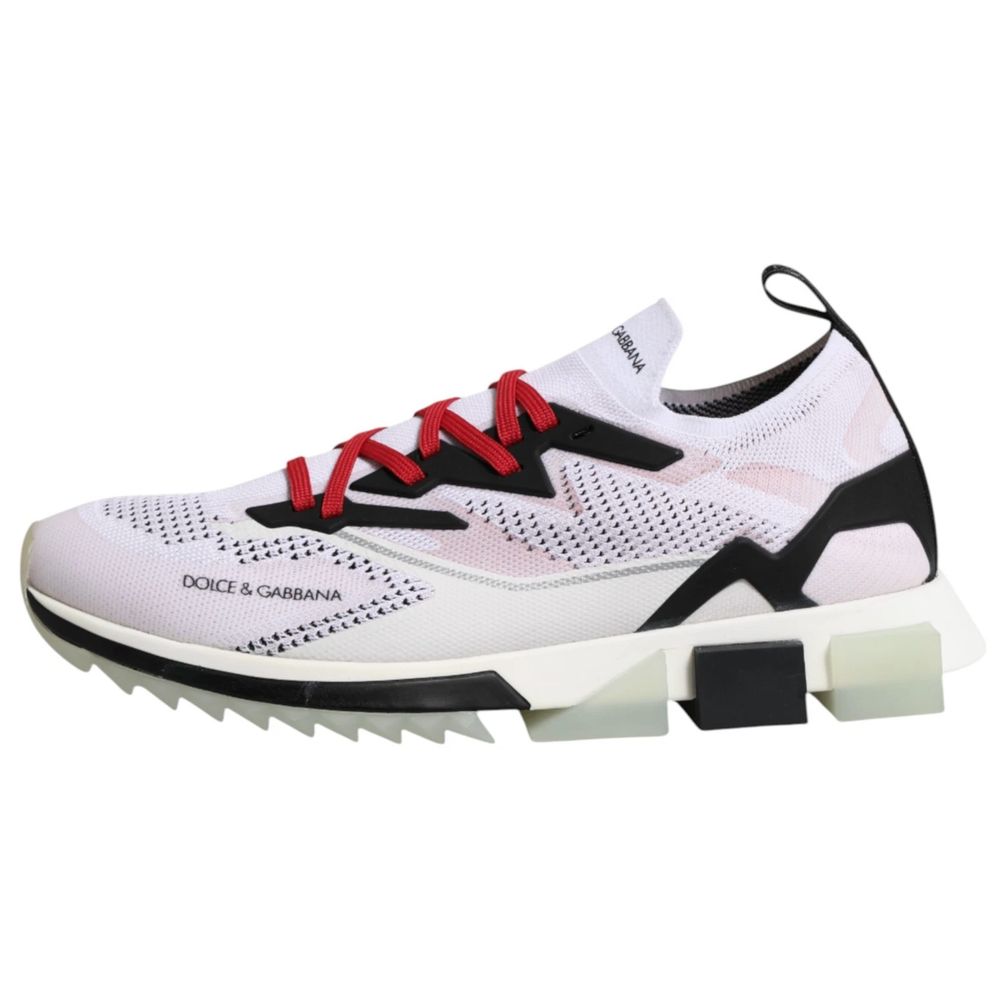 Dolce & Gabbana White Polyester Sneaker - Image 2