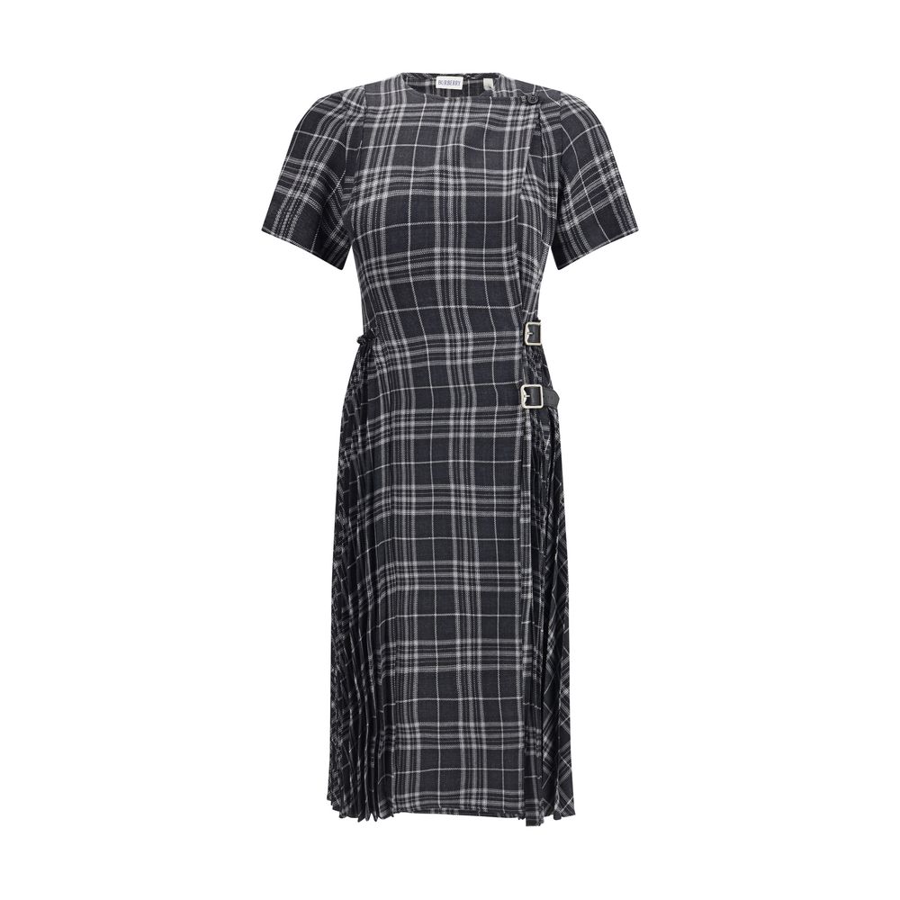 Burberry Gray Polyester Casual Dress