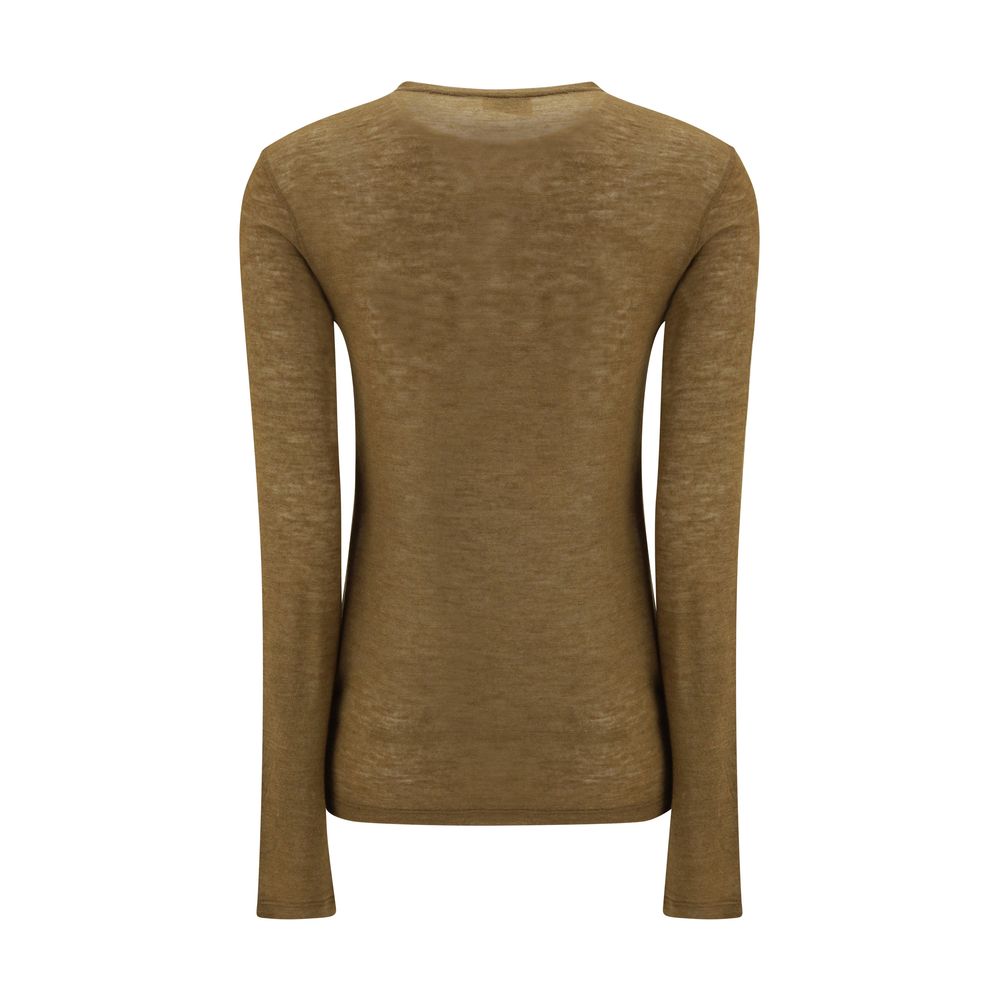Saint Laurent Green Cashmere Clothing - Image 2