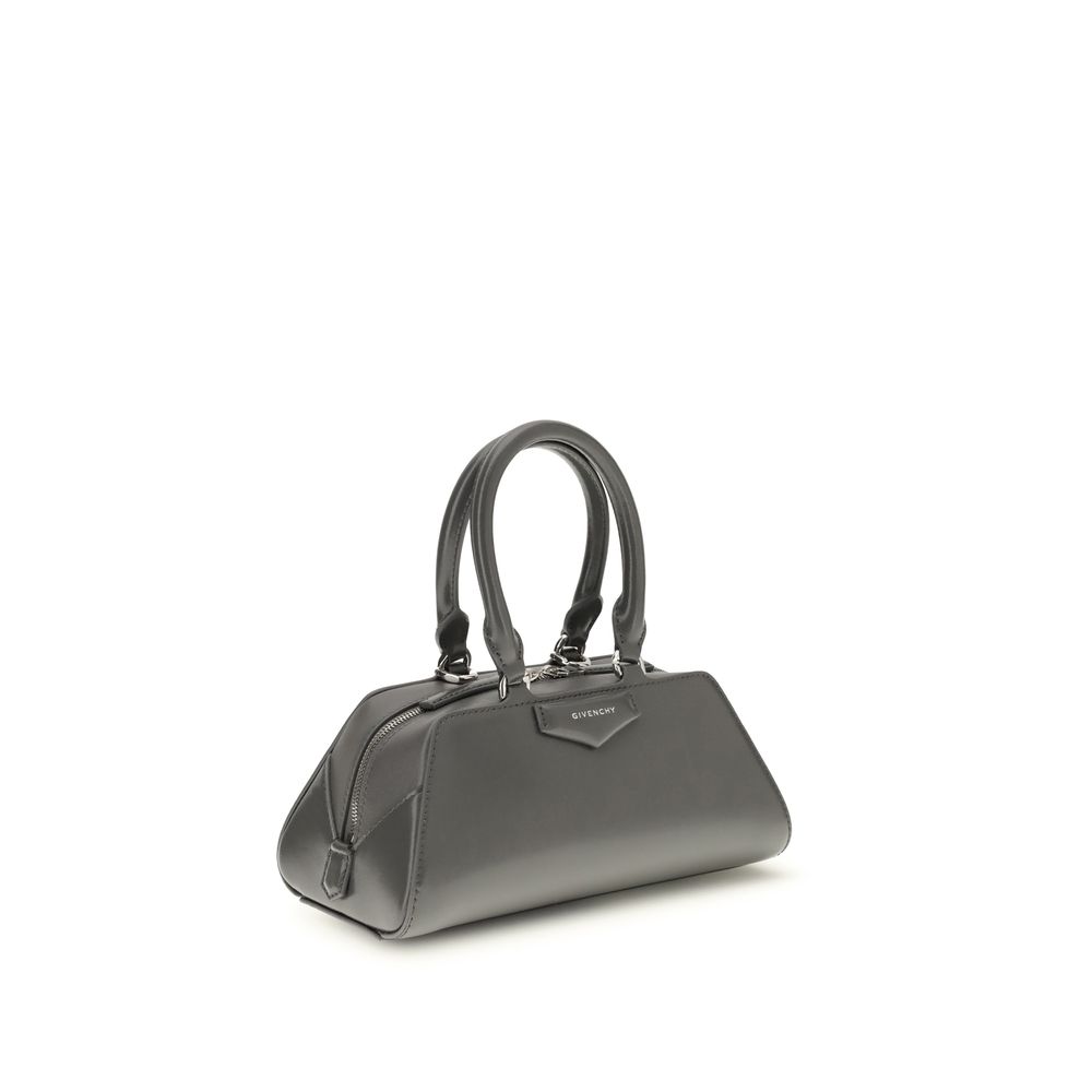 Givenchy Gray Calf Leather Bos Taurus Shoulder Bag - Image 2