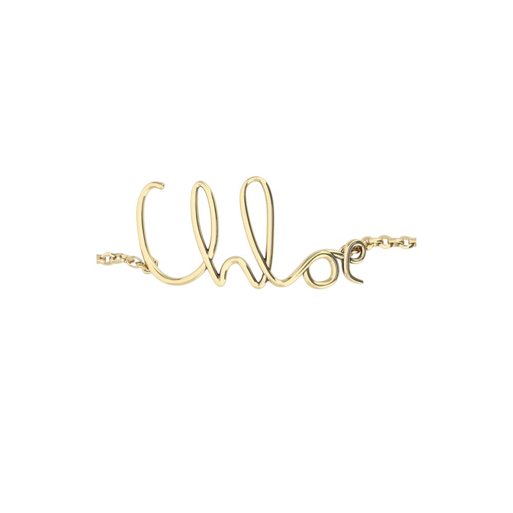 ChloƩ Gold Brass Thin Belt - Image 3