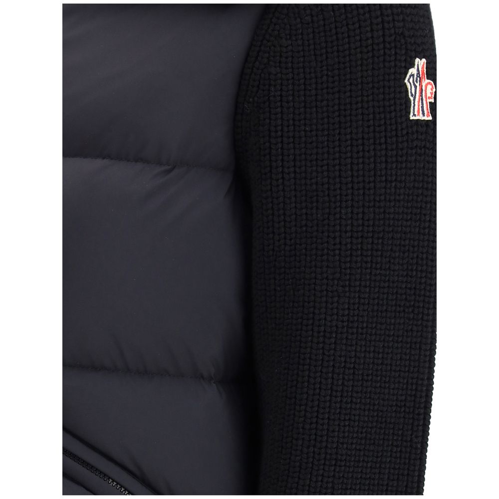 Moncler Grenoble Black Polyamide Coat - Image 3