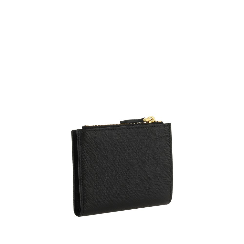 Prada Black Calf Leather Bos Taurus Wallet - Image 2