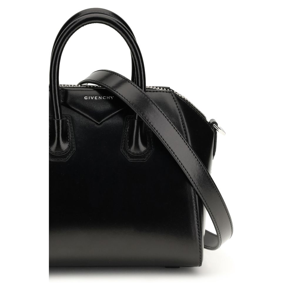 Givenchy Black Calf Leather Bos Taurus Handbag - Image 4