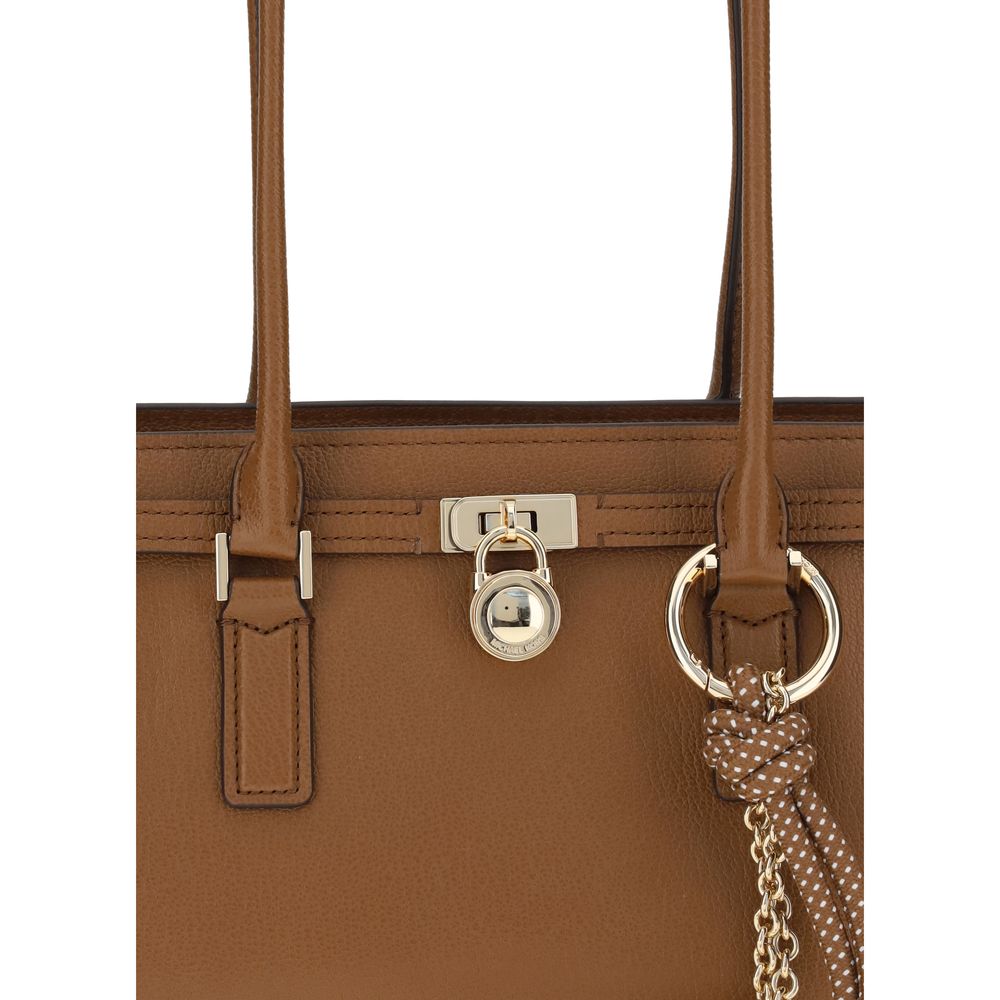 Michael Kors Brown Calf Leather Bos Taurus Shoulder Bag - Image 4