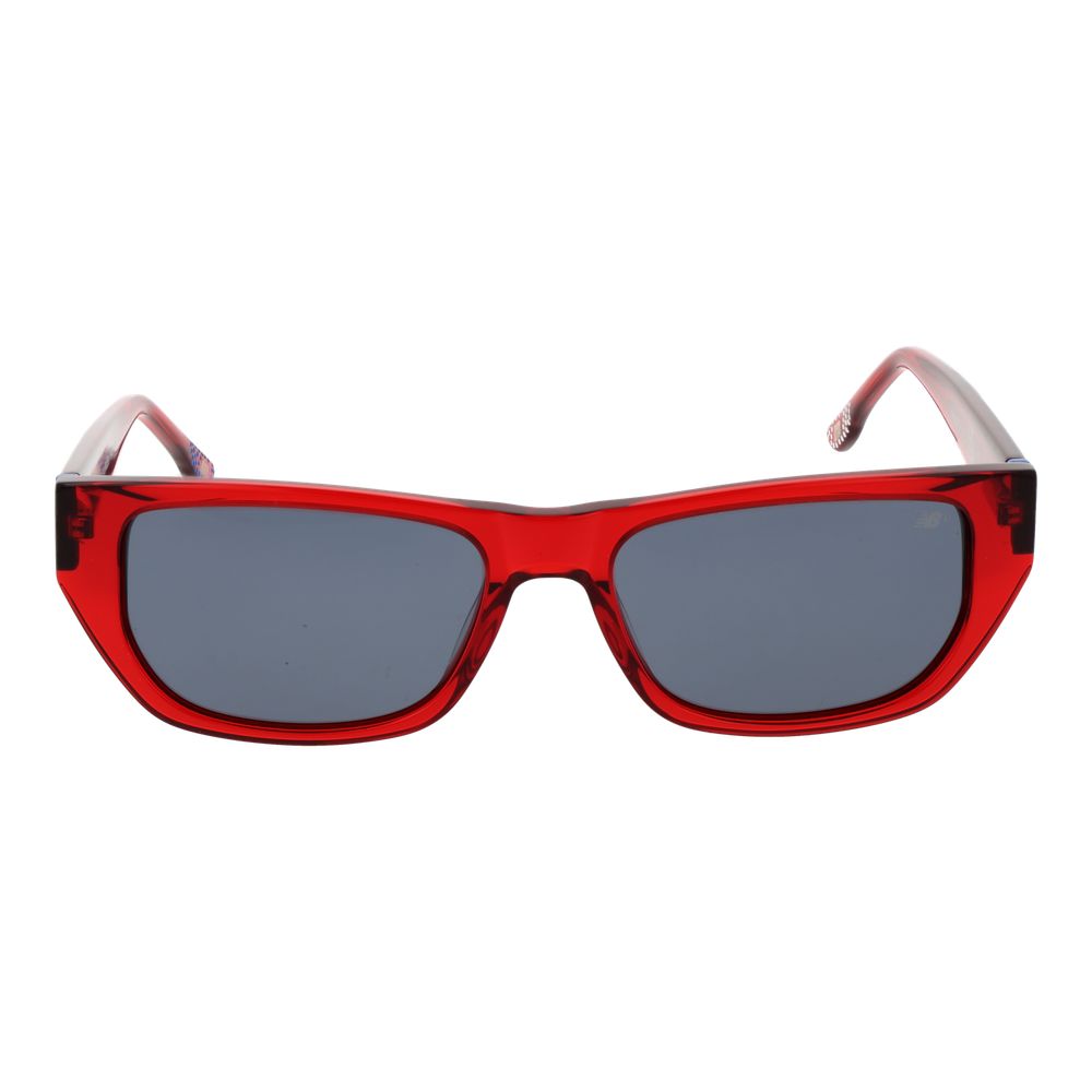 New Balance Red Plastic Sunglasses - Image 2