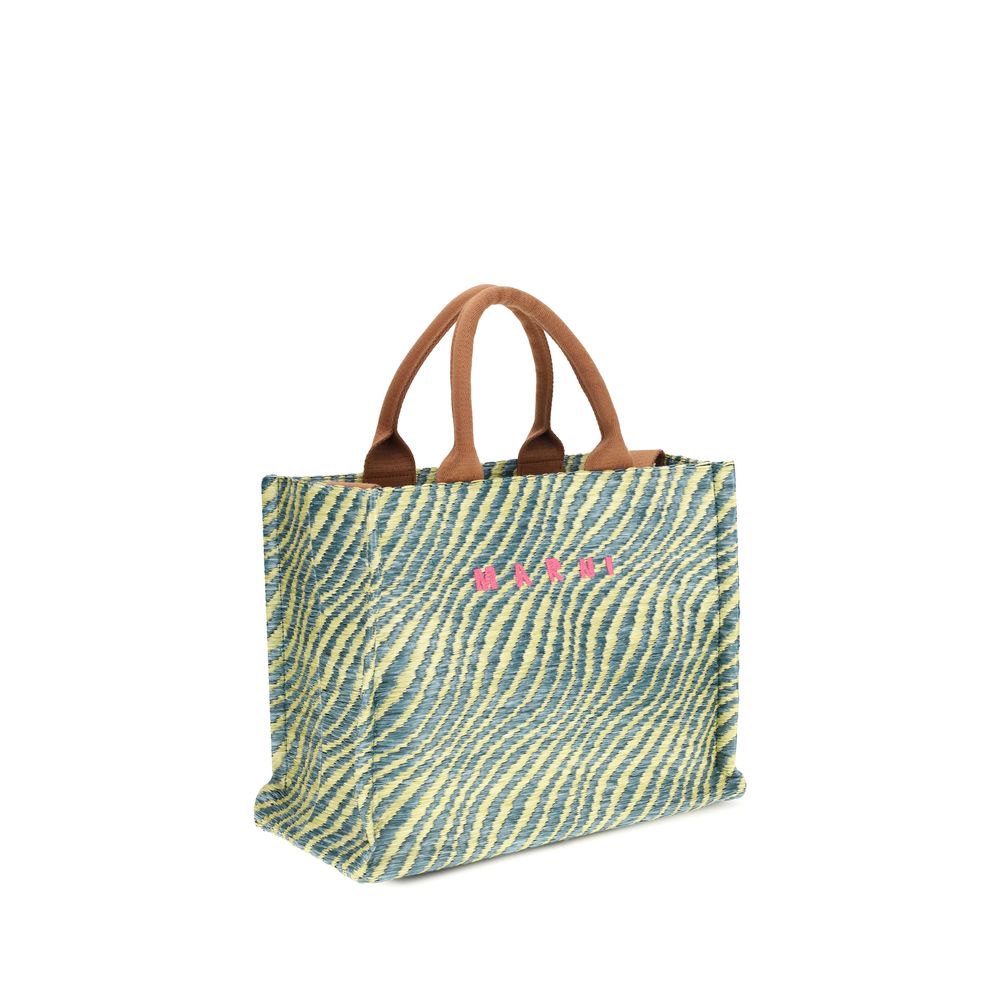 Marni Multicolor Fabric Shoulder Bag - Image 2
