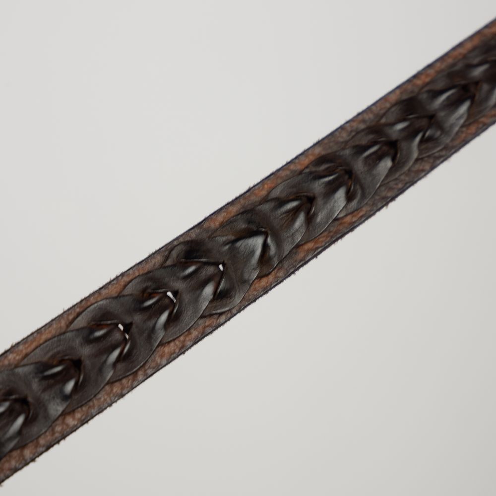 Dolce & Gabbana Brown Calfskin Belt - Image 3