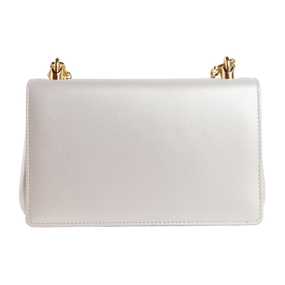 Dolce & Gabbana Beige Calfskin Women Shoulder Bag - Image 2