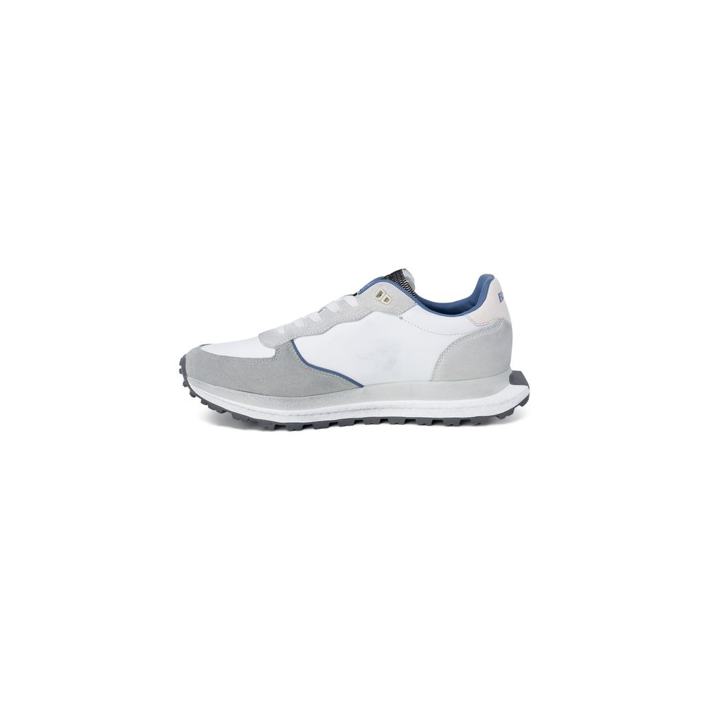 Blauer Gray Leather Athletic Sneakers - Image 3