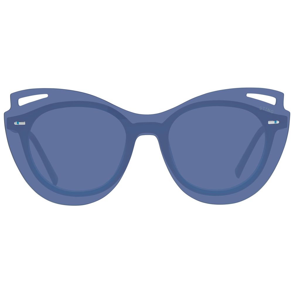 Sting Blue Plastic Sunglasses - Image 2