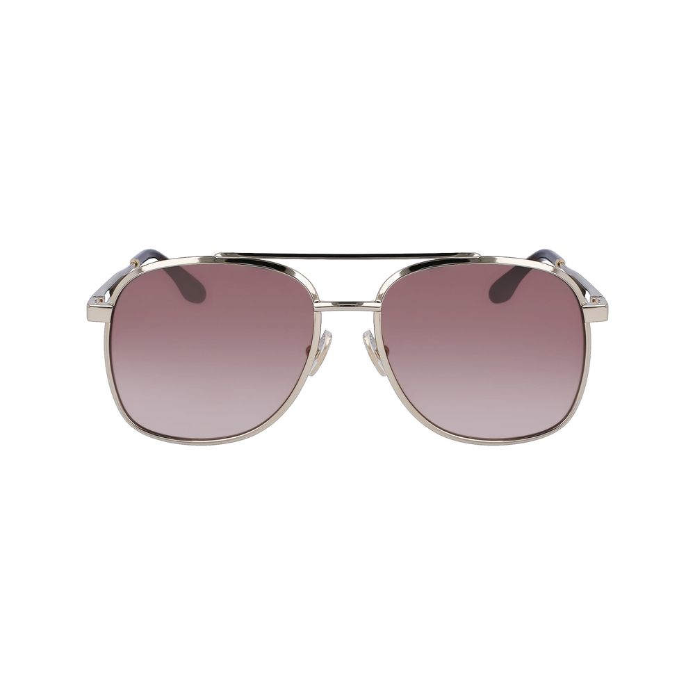 Victoria Beckham Gold Metal Sunglasses - Image 2