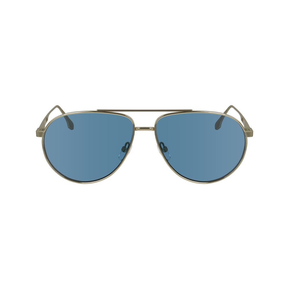 Victoria Beckham Gold Metal Sunglasses - Image 2