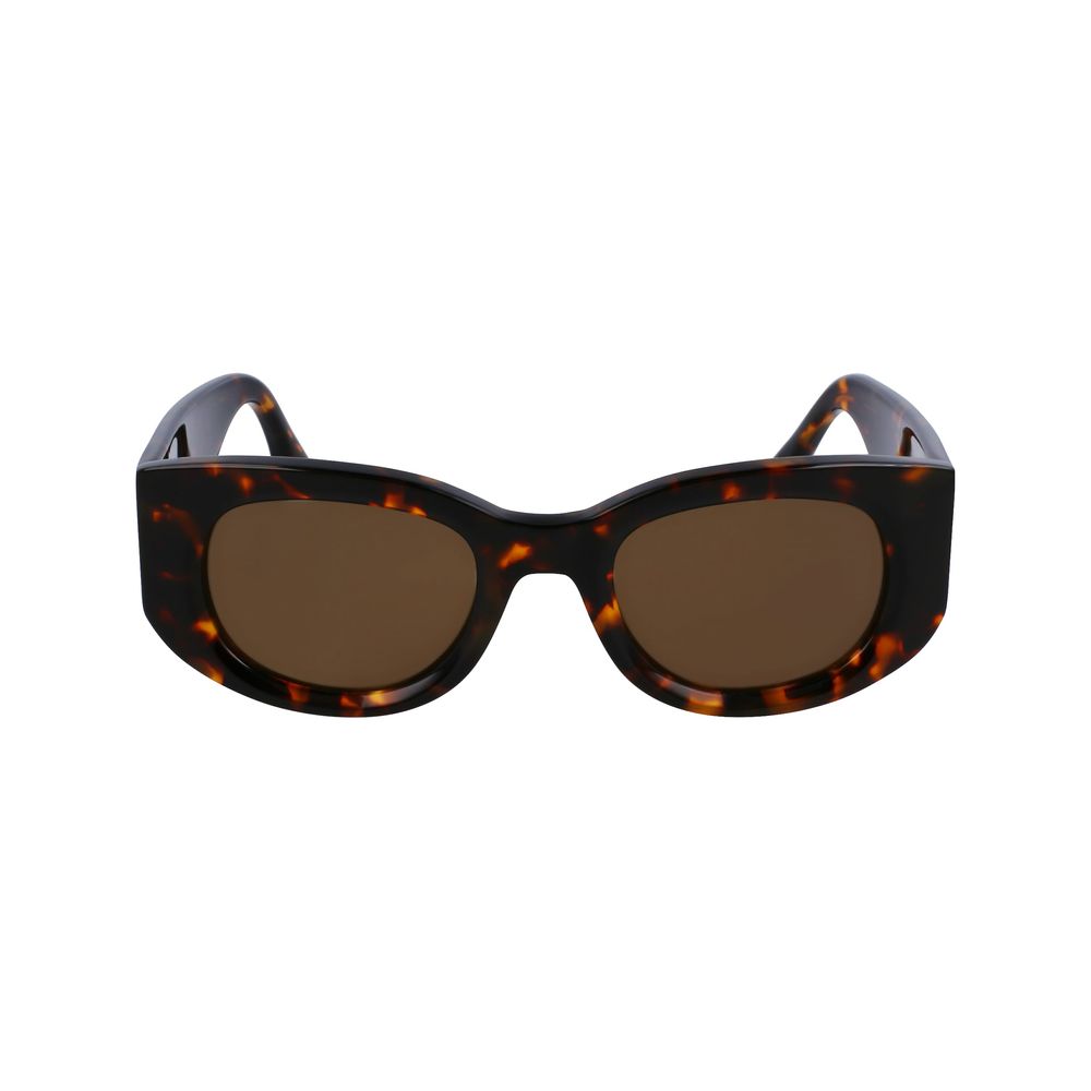 Victoria Beckham Brown Acetate Sunglasses - Image 2