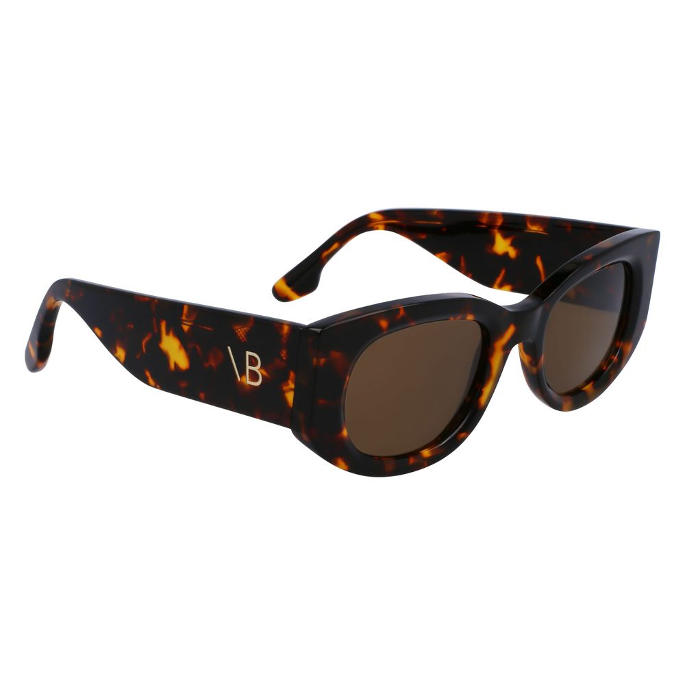 Victoria Beckham Brown Acetate Sunglasses - Image 3