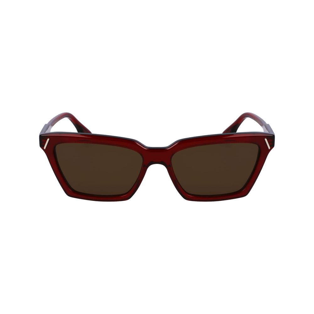 Victoria Beckham Red Acetate Sunglasses - Image 2