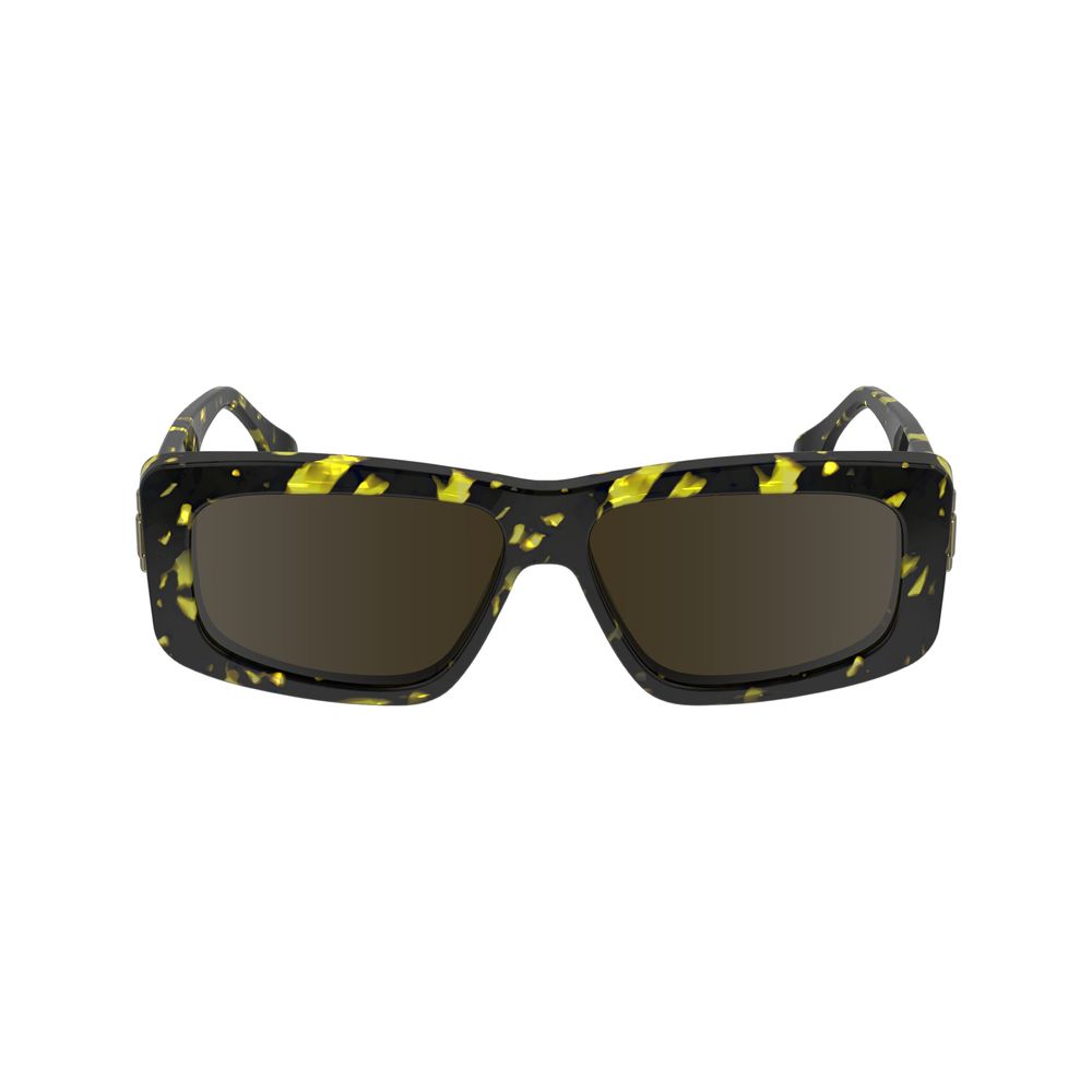 Victoria Beckham Yellow Acetate Sunglasses - Image 2