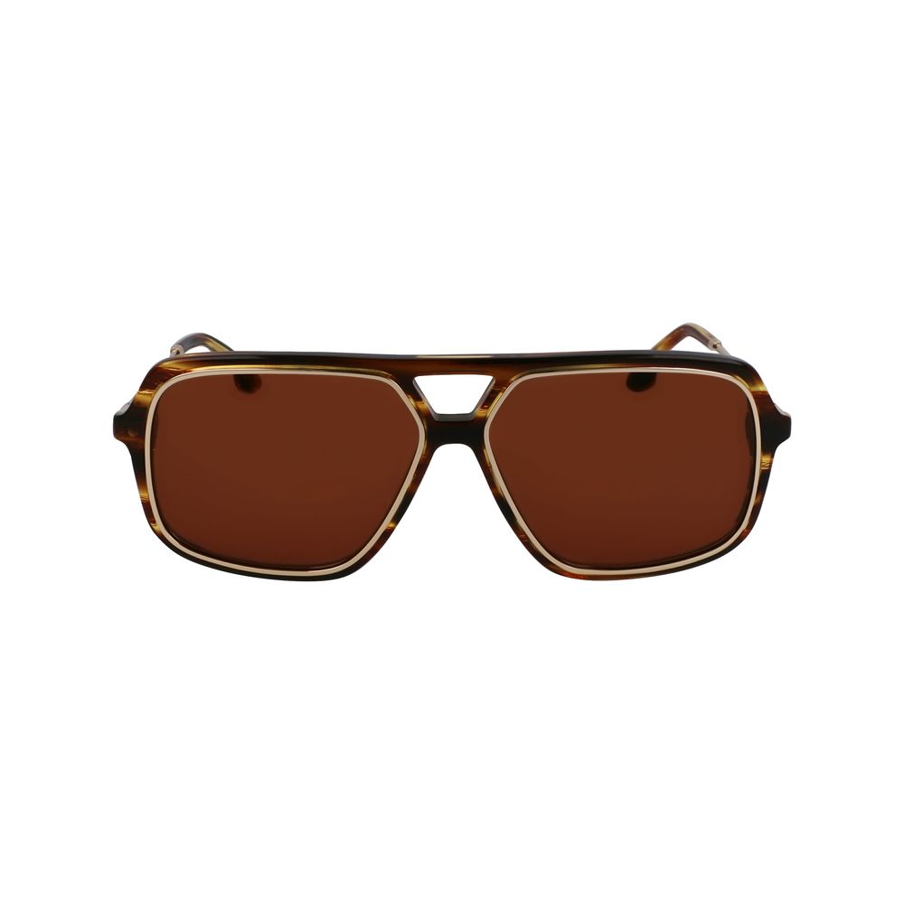 Victoria Beckham Brown Acetate Sunglasses - Image 2