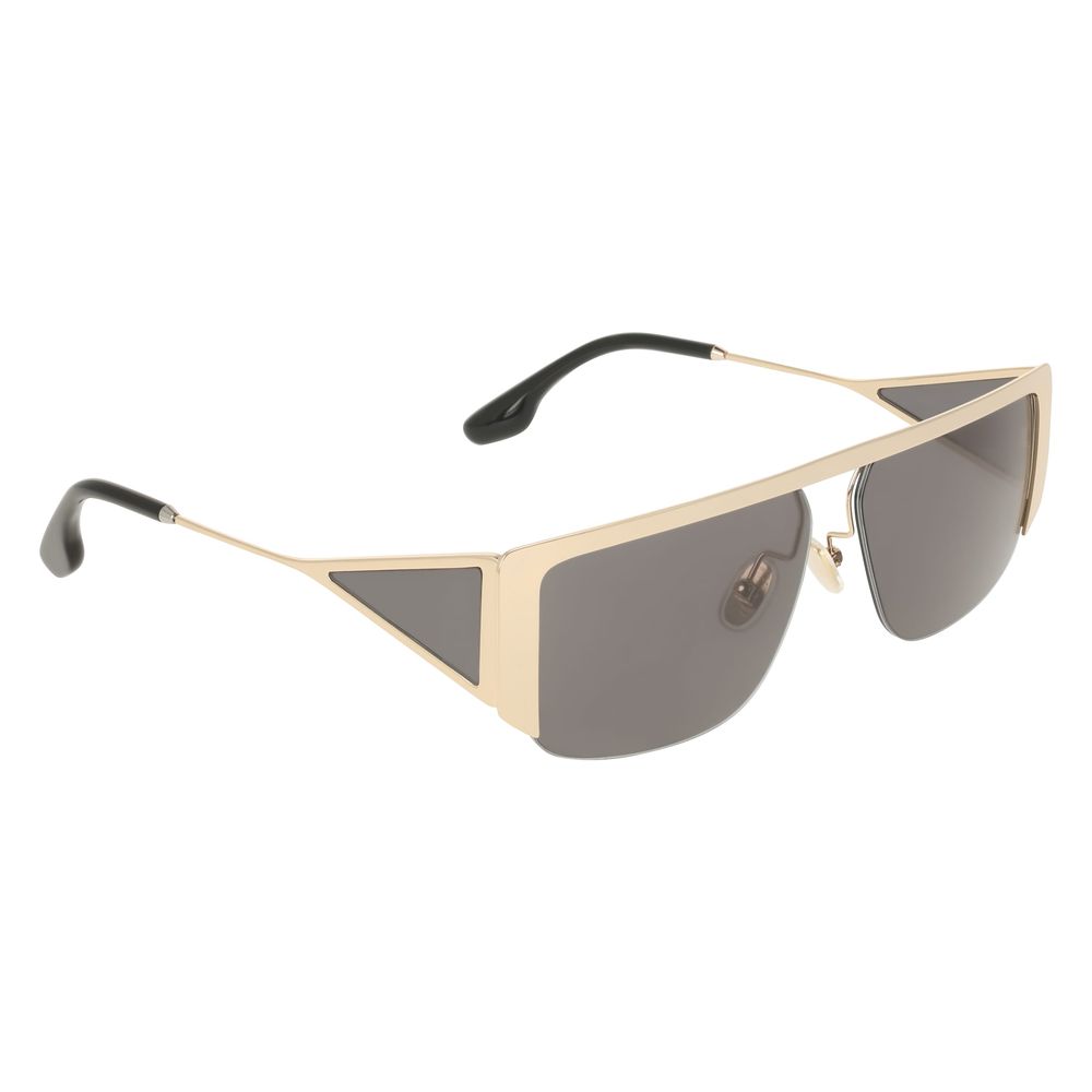 Victoria Beckham Gold Metal Sunglasses - Image 3