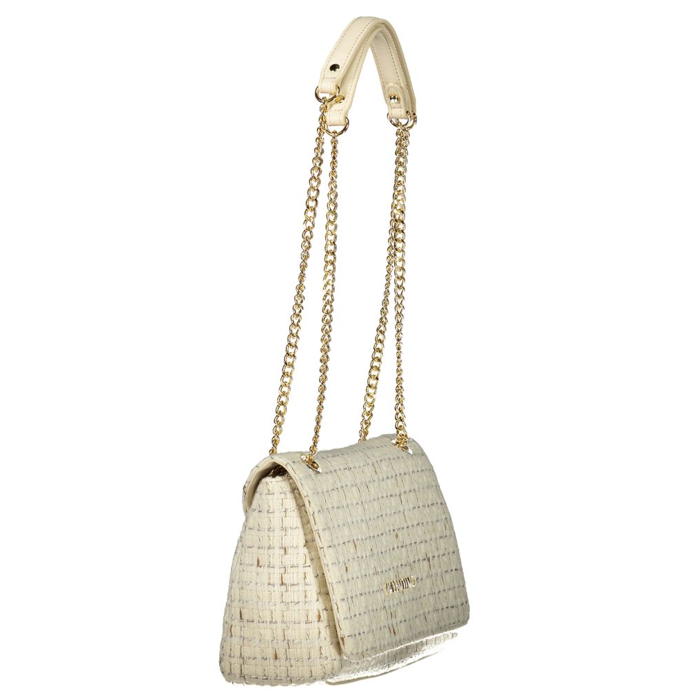 Mario Valentino Bianco Polyurethane Women Shoulder Bag - Image 3