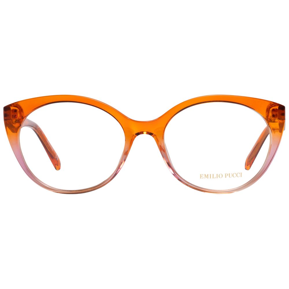 Emilio Pucci Orange Plastic Glasses (Frames) - Image 2
