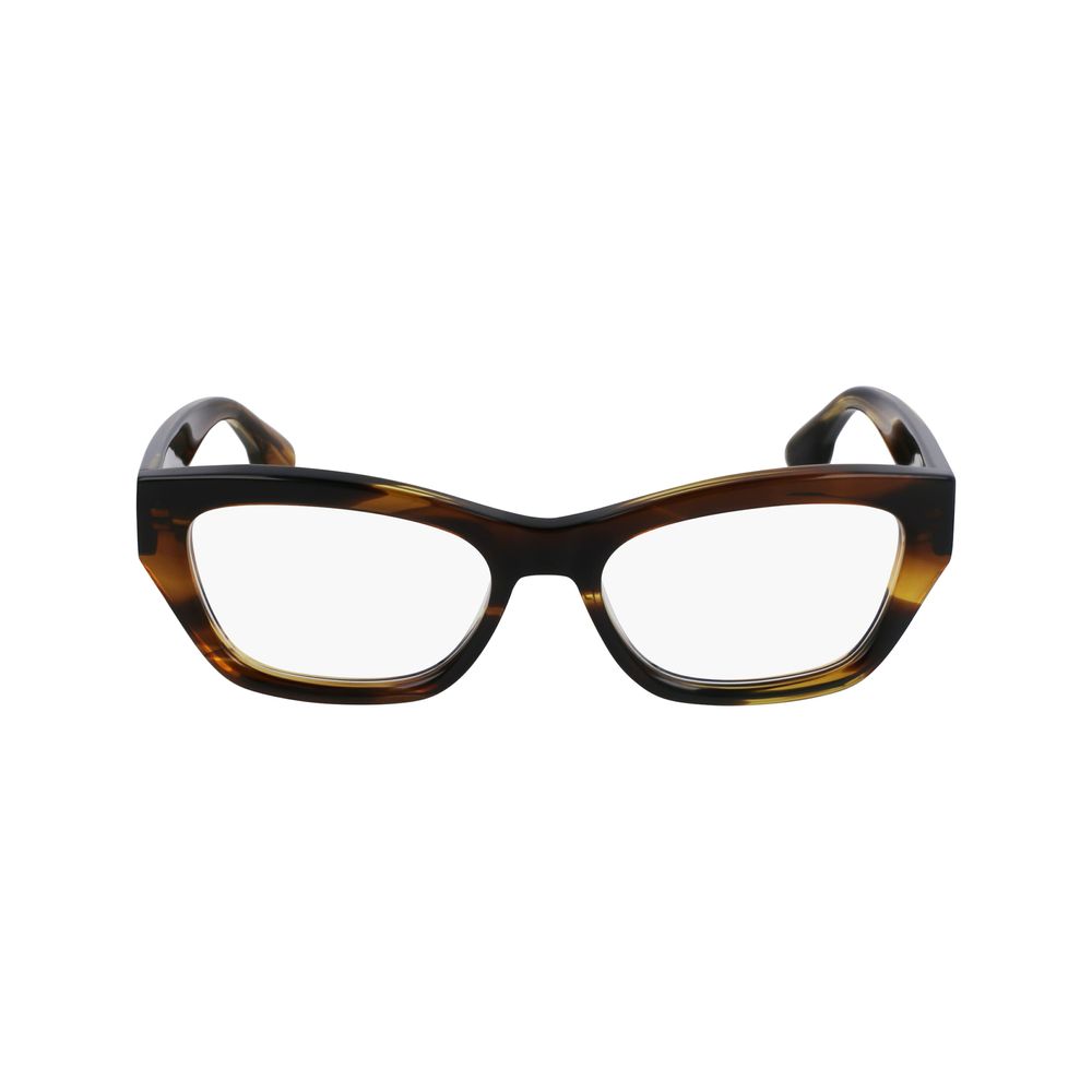 Victoria Beckham Brown Acetate Glasses (Frames) - Image 2